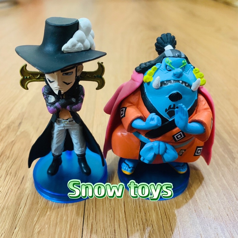 Mô hình One Piece - Mô hình Thất vũ hải Oka Shichibukai Mihawk Kuma Teach Doflamingo Jinbe Doflamingo Anime - Cao 8~10cm