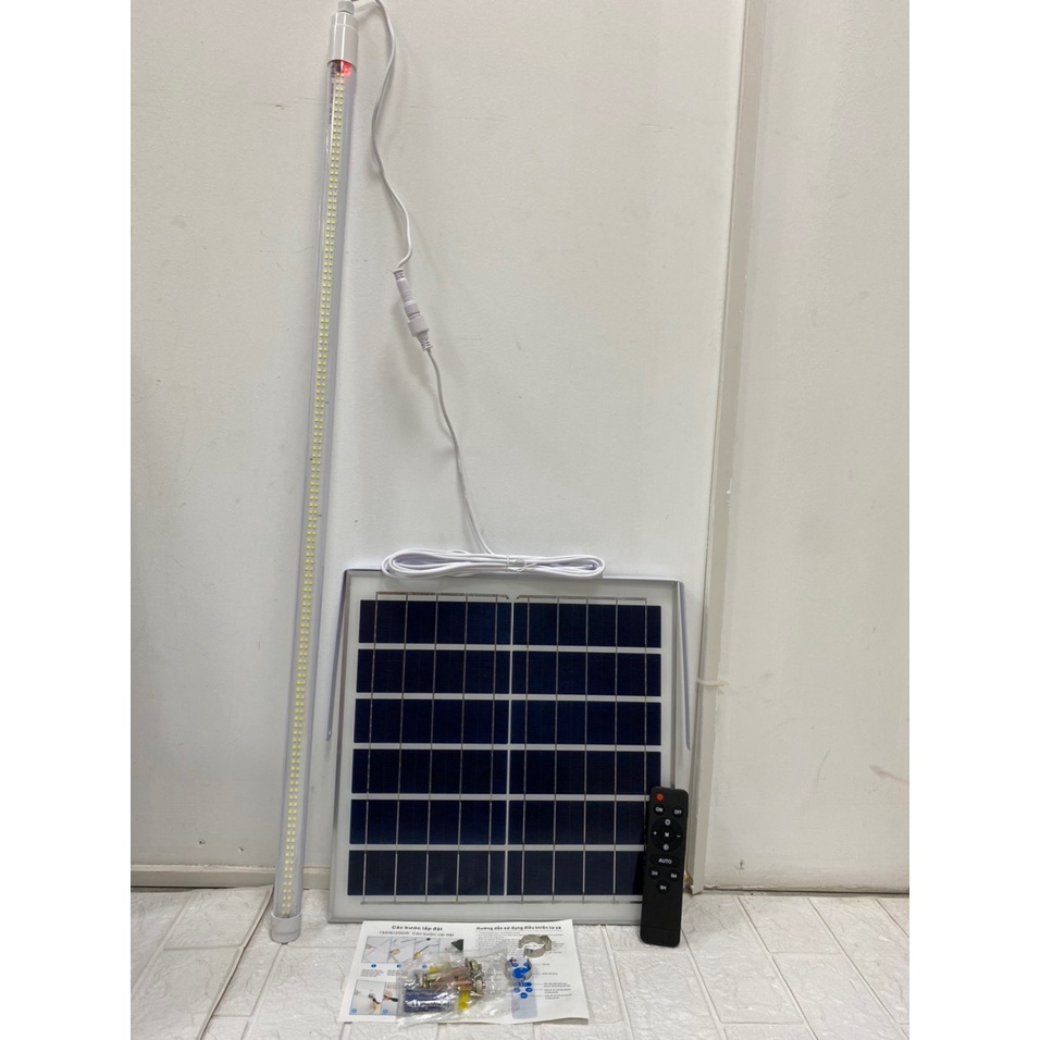Đèn năng lượng mặt trời tuýt lắp trong nhà 1.2m. 0.9m 0.6m hàng mẫu mới bảo hành 2 năm