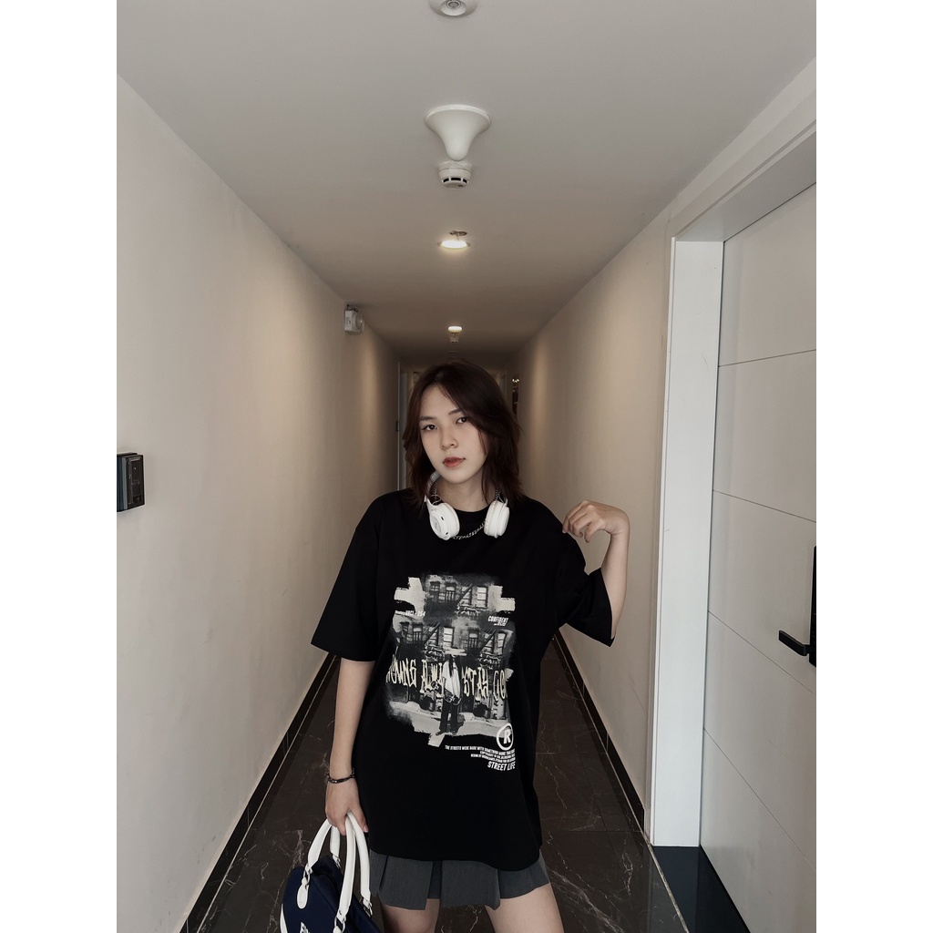 Áo Thun Unisex 98.Blossom STREET LIFE TEE 100% Cotton - Streetwear Local Brand