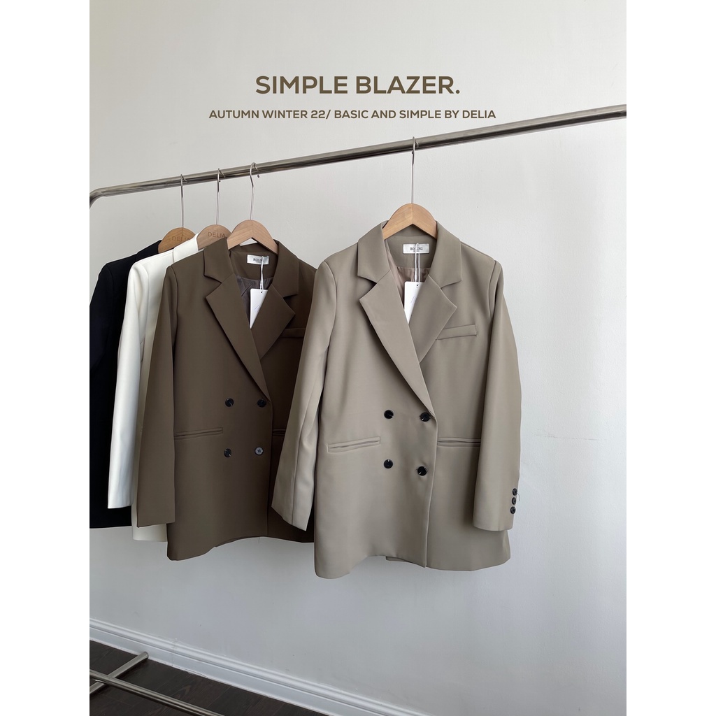 6602 ÁO BLAZER 4 CÚC 2 TÚI CUT BÊN