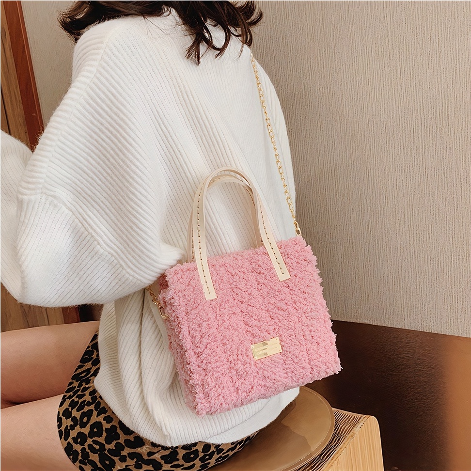 Túi xách len tự đan, túi xách tay nữ đeo chéo thời trang Hàn Quốc - Có video hướng dẫn DIY401