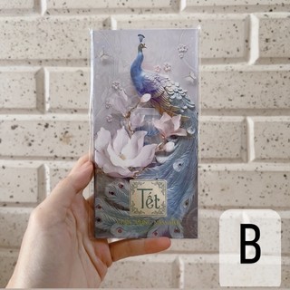 Xấp 6 bao lì xì 2024 (bao dày, nhiều mẫu)