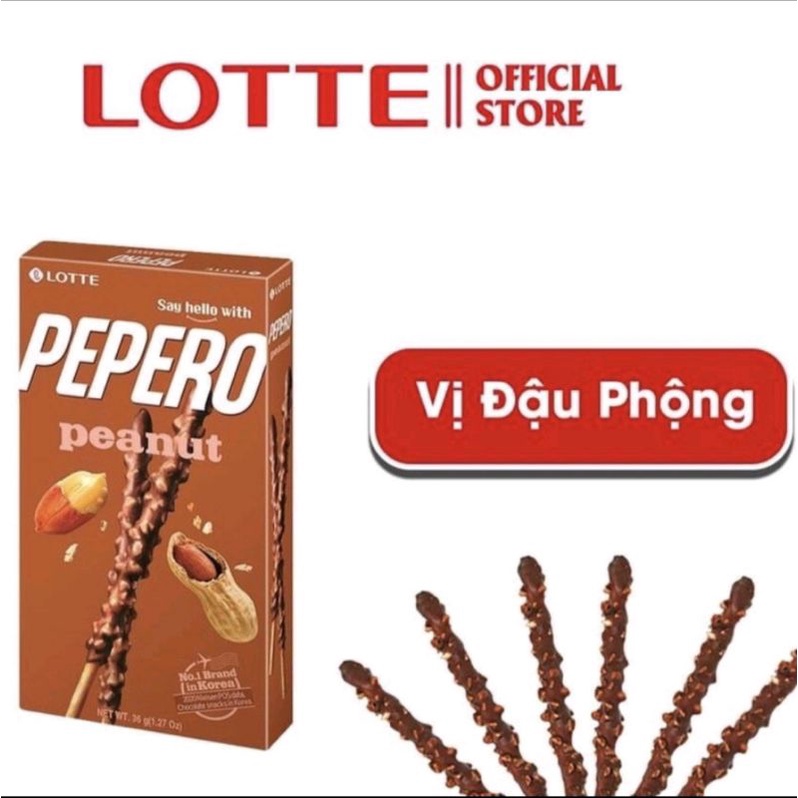 Bánh Que SOCOLA PEPERO LOTEE Nhập Khẩu Hàng Quốc
