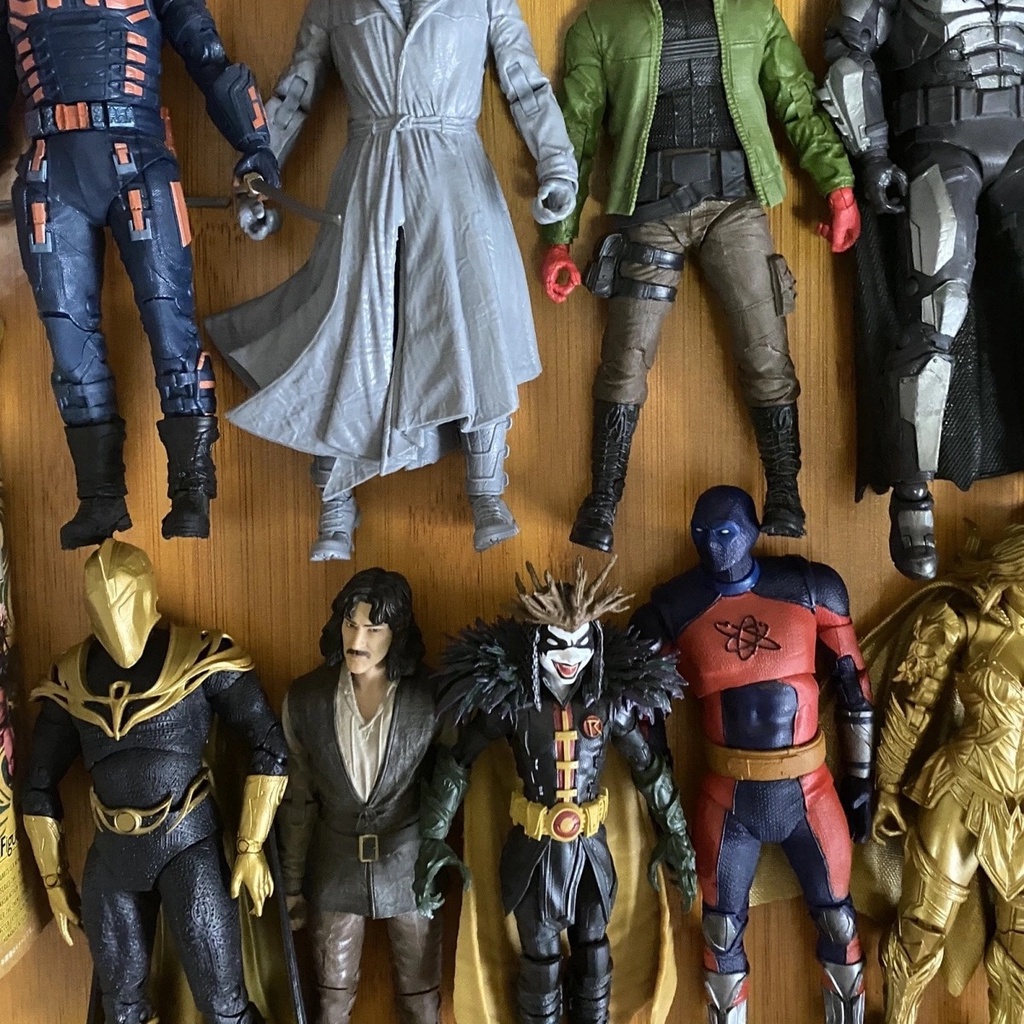 Mô Hình Đồ Chơi Nhân Vật Batman 18cm kaw Có Thể Di Chuyển Được Bằng Vinyl Cho Trẻ Em DRI1