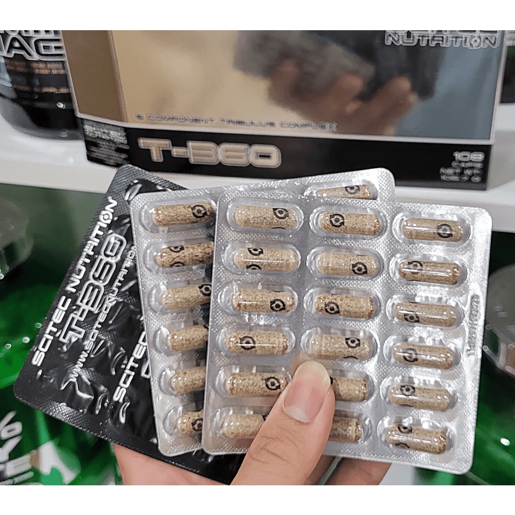 Scitec T 360 + Quà tặng 0 đồng | Tăng Hormone Nam Testosterone  Chính Hãng The Shape