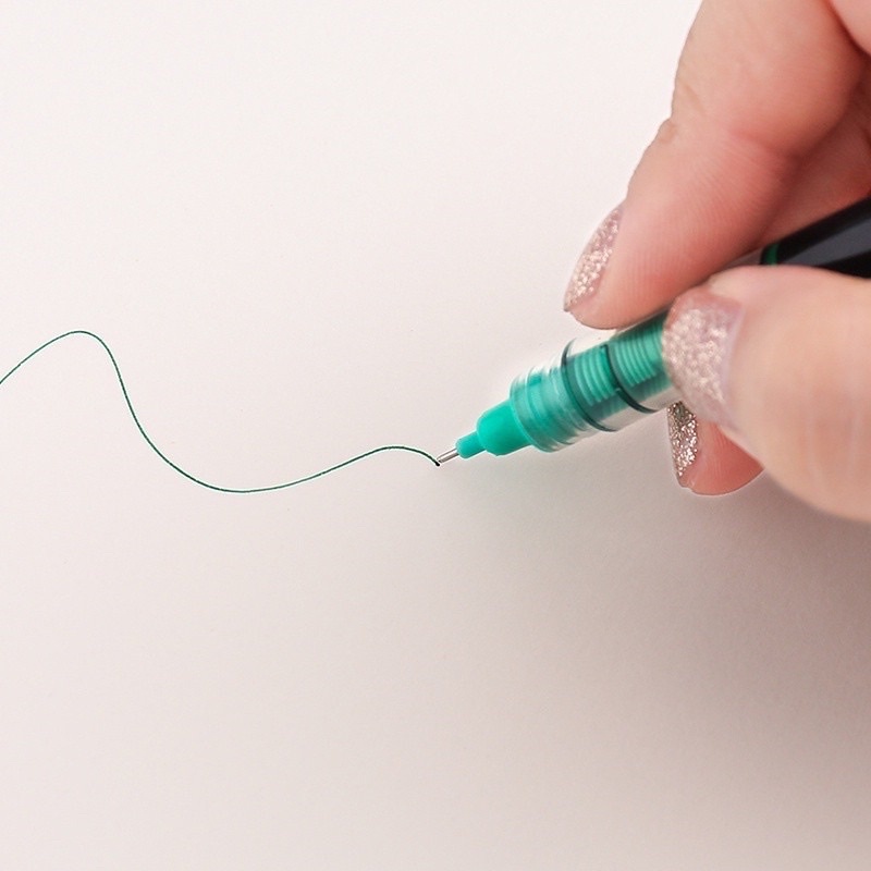 Bút gel mực nước 0.5mm Baoke 118 WISDOM -8 màu