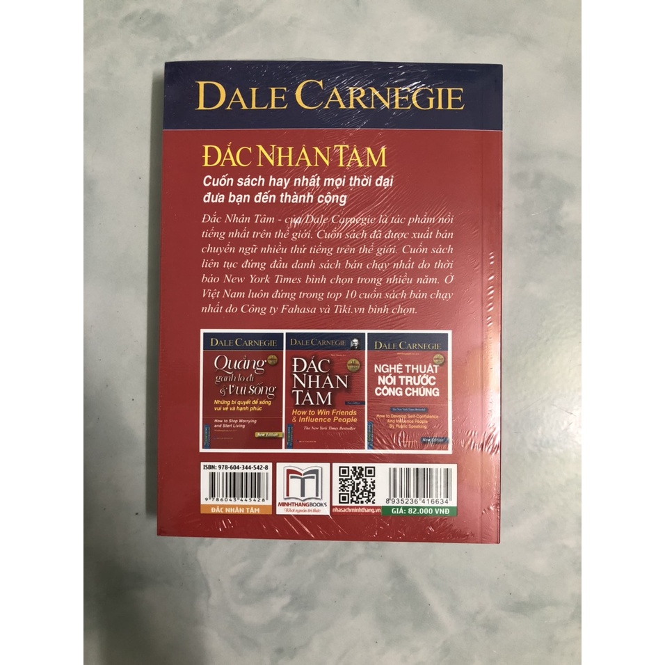 Sách - Đắc Nhân Tâm - bìa mềm