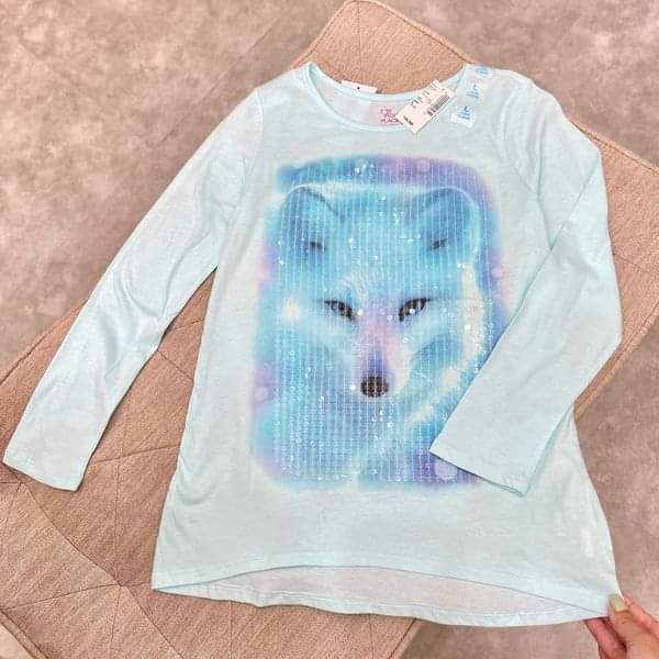 Áo place thun dài tay cho bé gái đủ size 27699