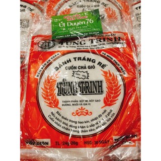 Bánh Tráng Rế Cuốn Chả Giò, Tôm,... Giòn Xốp Combo 10 Gói 50 lá - Tiệm Út Duyên 76 Đặc sản