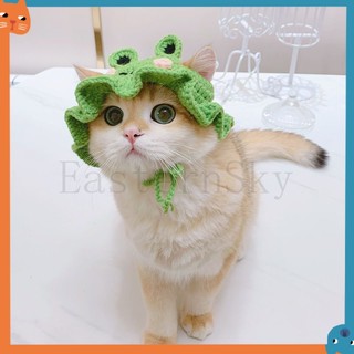 Handmade Thú Cưng Dễ Thương Mũ Đội Đầu Thú Cưng Nón Mèo Dễ Thương Mũ Đội Đầu Chó Mũ Thú Cưng Dễ Thương Mũ Nón Mèo Thú Cưng Đeo Chéo Mũ