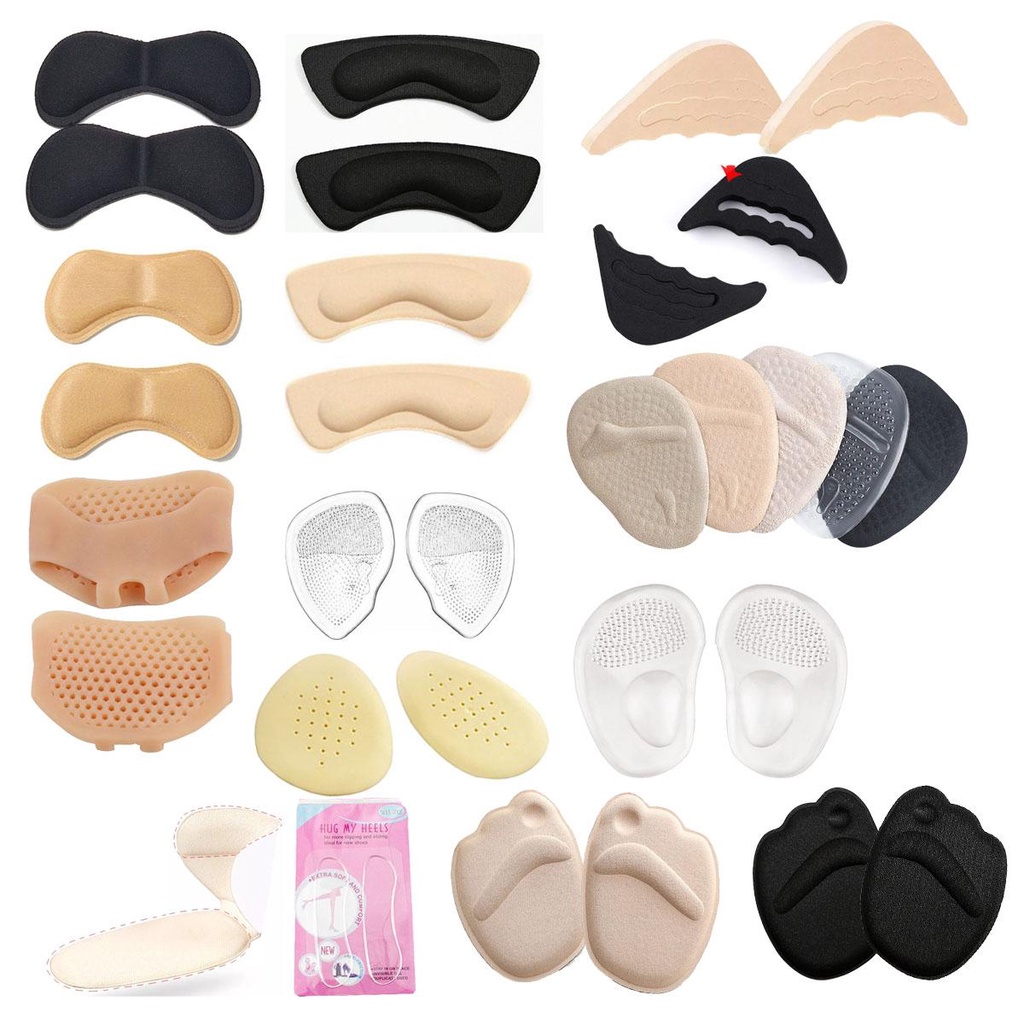 phukienhilaces Set 2 miếng dán giày giúp giảm size, êm chân chốt nhấc gót cho giày da, giày cao gót,...