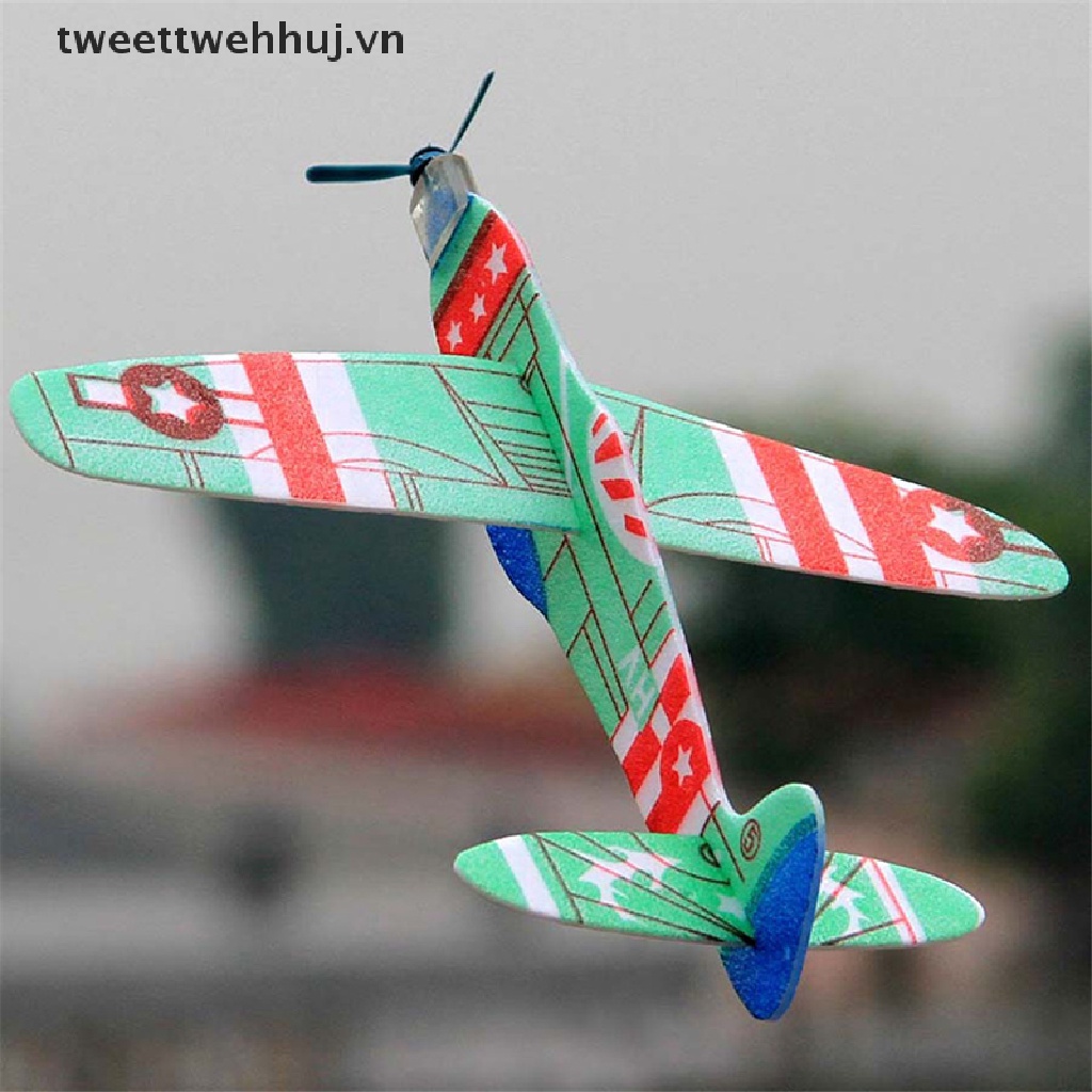 Máy Bay Xốp Đồ Chơi Cầm Tay 19cm Cho Bé