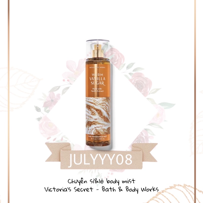 Xịt Thơm Toàn Thân Body Mist Bath and Body Works  236ml - Freeship +jɥȽÿ08+