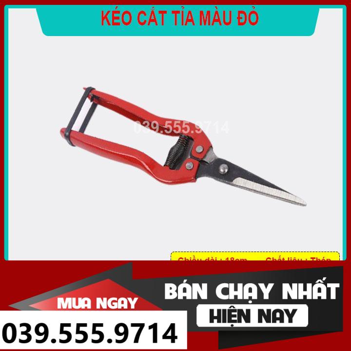 KÉO CẮT TỈA CÀNH CÁN ĐỎ - CHUYÊN DÙNG CẮT TỈA CÂY BONSAI