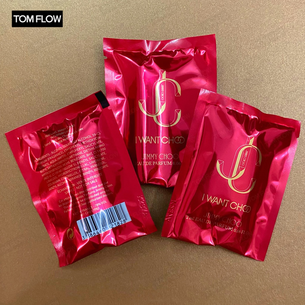 Vial Mẫu Thử Nước Hoa - Jimmy Choo I Want Choo 2ML | TOMFLOW - Nước Hoa Chính Hãng