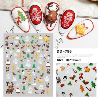 Stiker Dán Móng Noel  Cập Nhật 2022