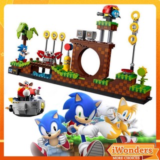 Đồ chơi lắp ráp nhân vật sonic the hedgehog 21331 có đèn led kids education toys