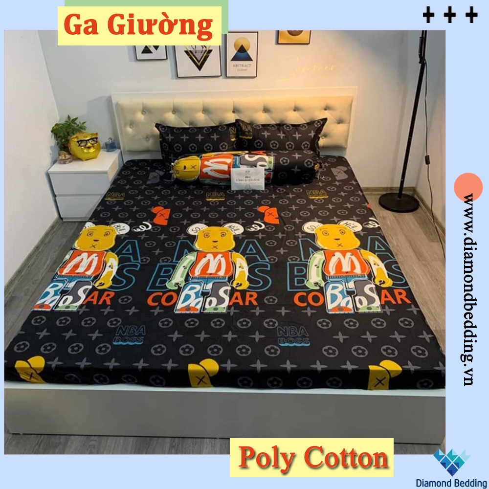 Ga Trải Giường 💎m2/m4/m6/m8💎 Drap Giường (Chưa Kèm Gối) Cotton Poly 4 Mùa Hàn Quốc - Diamond Bedding | BigBuy360 - bigbuy360.vn