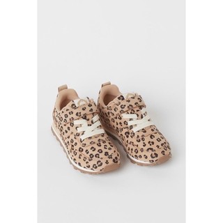 Giày Sneakers Bé Gái Quai Dán Da Lộn HaM