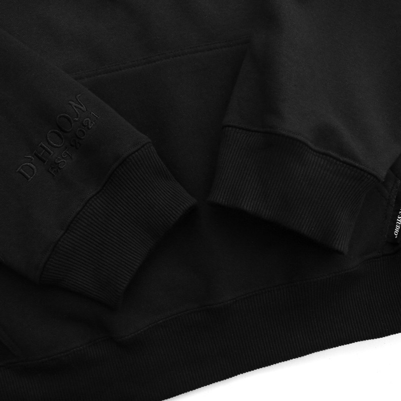DWU ® – BASIC HOODIE/BLACK