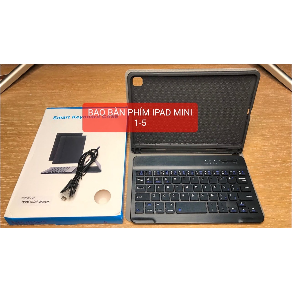 Bao Da Bàn Phím cho IPad Mini 1/2/3/4/5