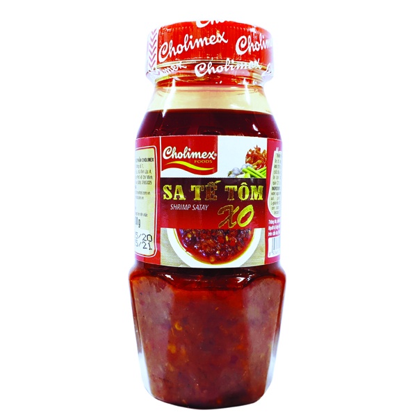 COMBO 10 HŨ SA TẾ TÔM XO CHOLIMEX - hũ 100gr
