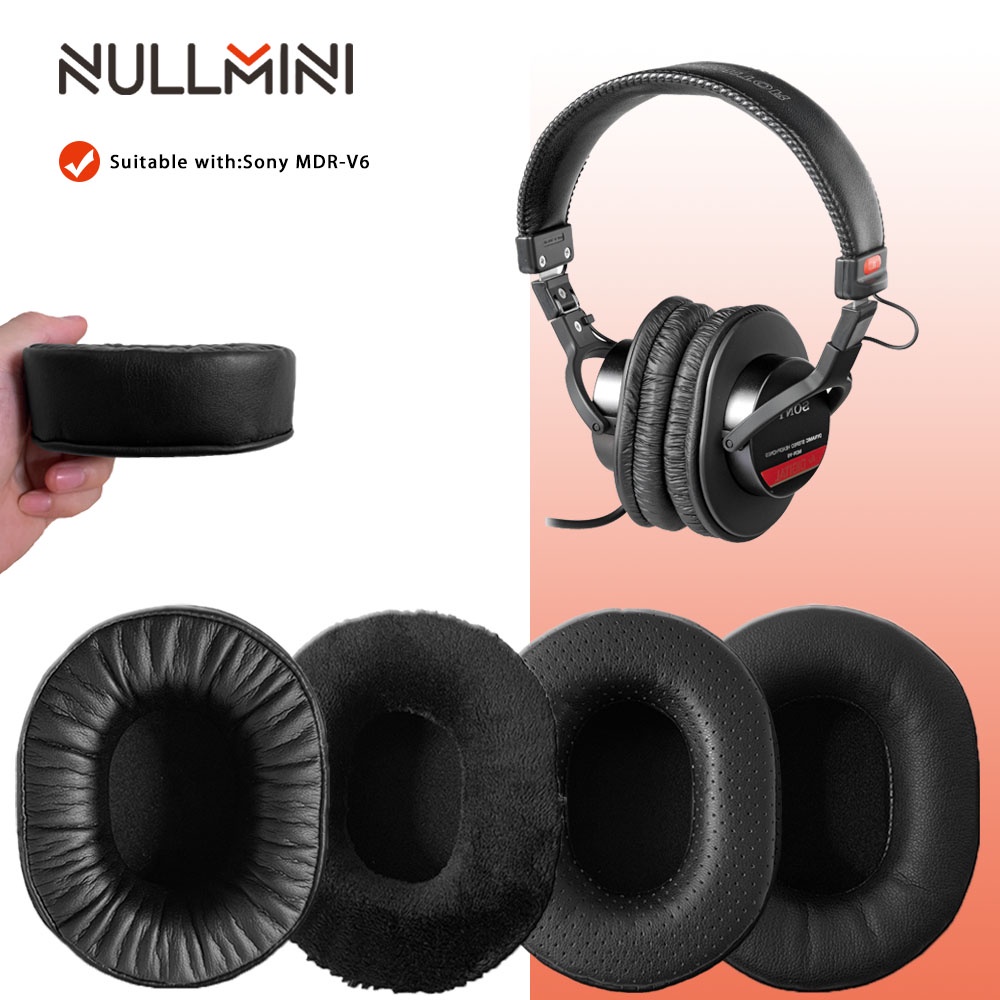 Đệm Da Thay Thế Cho Tai Nghe Sony MDR-V6