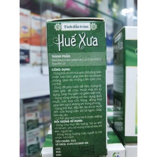 Tinh Dầu Tràm Huế xưa