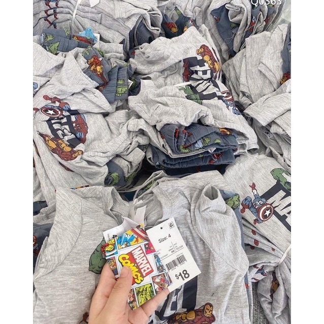 Bộ Marvel cho bé trai
