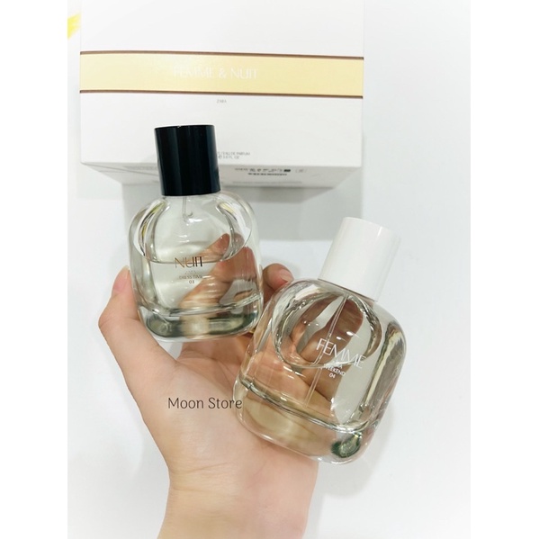 SET NƯỚC HOA ZARA NỮ 2 CHAI FEMME EDT + NUIT EDP MỖI CHAI 90ML