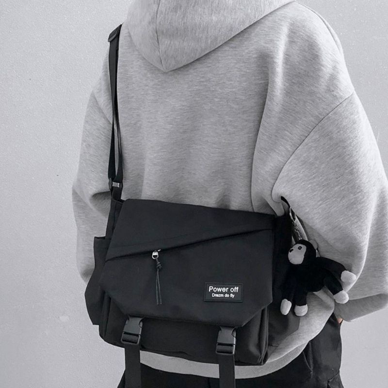 Túi đeo chéo - túi đeo vai vải bố hot dành cho nam và nữ