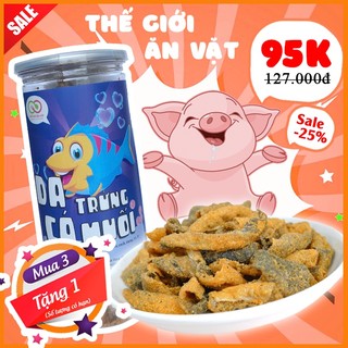 Da cá trứng muối 250g Thế Giới Ăn Vặt nhìn là thích chén là ngon