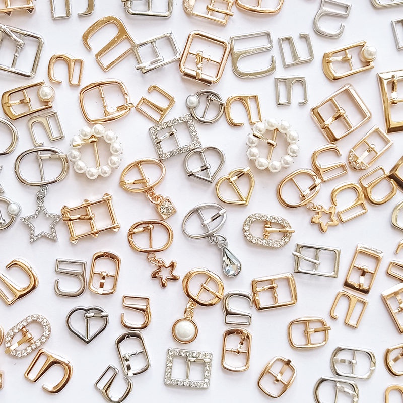 Sandal Cao Gót Cài Khoá Kim Loại Phong Cách Thời Trang Nhật Bản 11.20