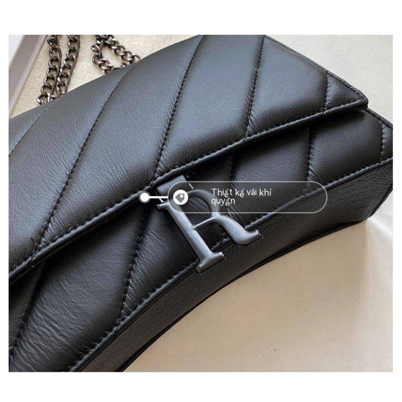 Túi Xách Đeo Vai Phối Dây Xích Phong Cách Thời Trang Mới 2022 Dành Cho Nữ