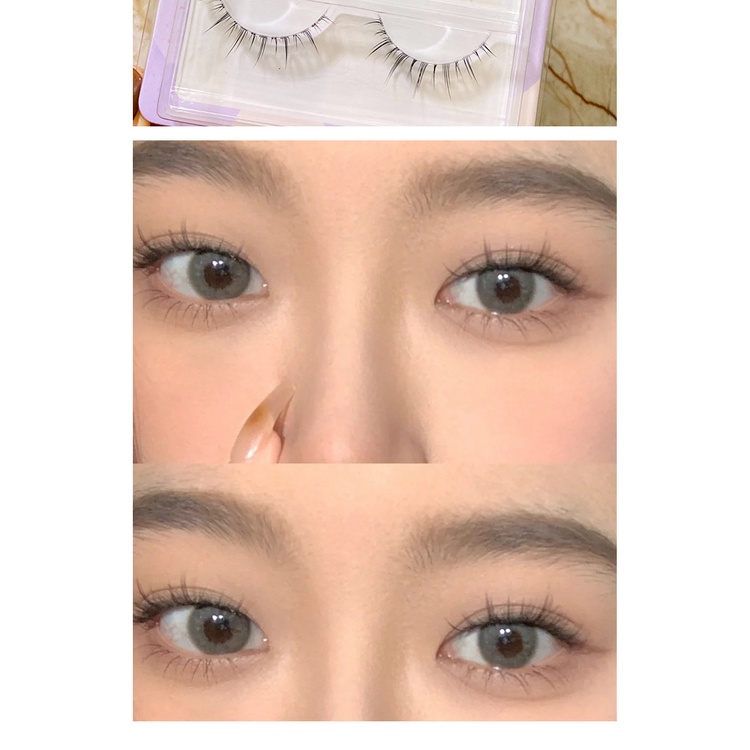 Lông Mi Giả Màu nude Tự Nhiên Phù Hợp Với Mọi Phong Cách Trang Điểm Tự Nhiên A07