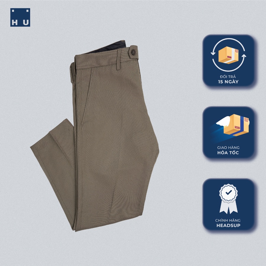 Quần Tây Nam Fitty Belly Dòng Luxury -nâu