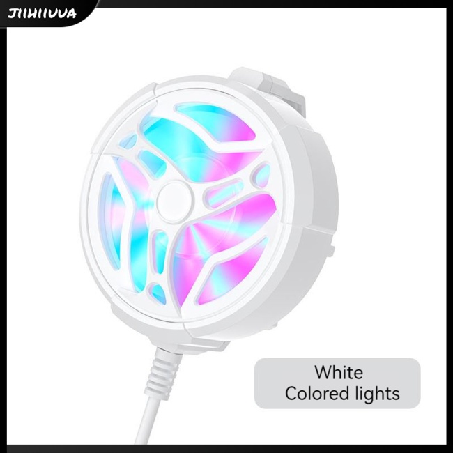 Quạt Tản Nhiệt Mini Usb Rgb Thông Dụng Cho Iphone Samsung Xiaomi Redmi Huawei