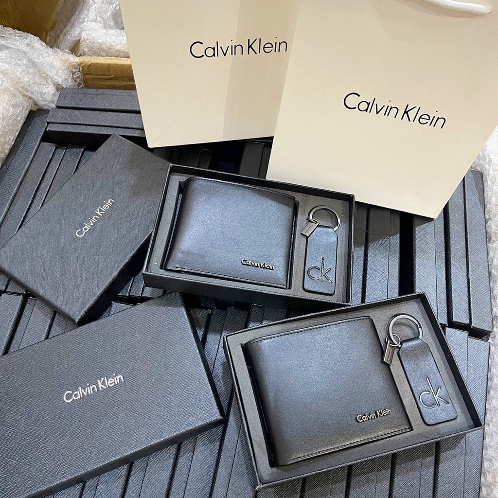 Ví nam kèm móc khoá có ngăn chứa ảnh LEVIS FULL BOX