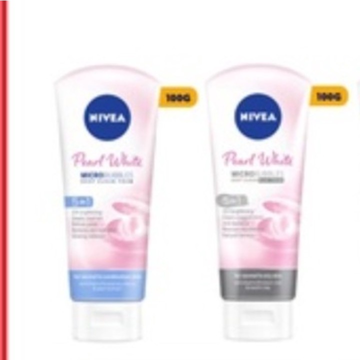 Sữa Rửa Mặt NIVEA Pearl White