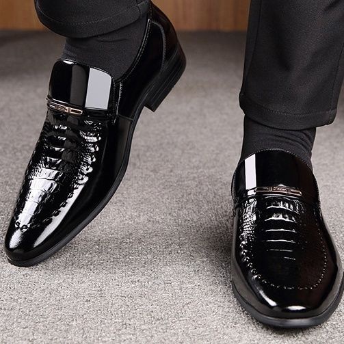 Giày Da Công Sở Chống Trượt Thoáng Khí Phong Cách Hàn Quốc Cho Nam  Giày