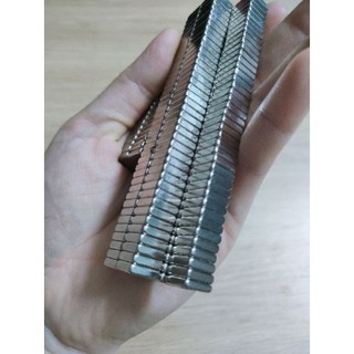 5 cái Nam châm vuông 10*10*3mm đất hiếm siêu mạnh