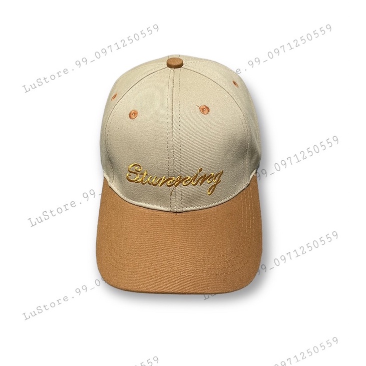 Mũ lưỡi trai kaki phối màu cá tính - Nón kết kaki thời trang nam nữ