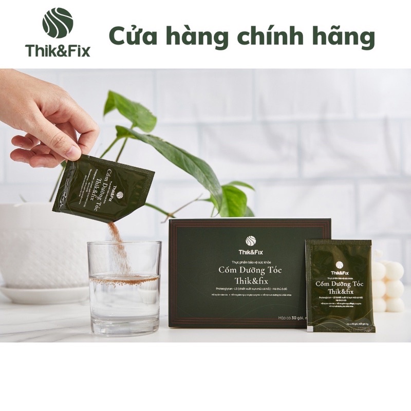 Cốm dưỡng tóc THIK&FIX-Hỗ trợ bổ huyết, hỗ trợ làm đen tóc, hỗ trợ nuôi dưỡng tóc chắc khỏe