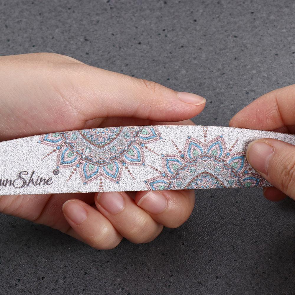 Dụng Cụ Dũa Móng Tay Chuyên Nghiệp In Họa Tiết Hoa