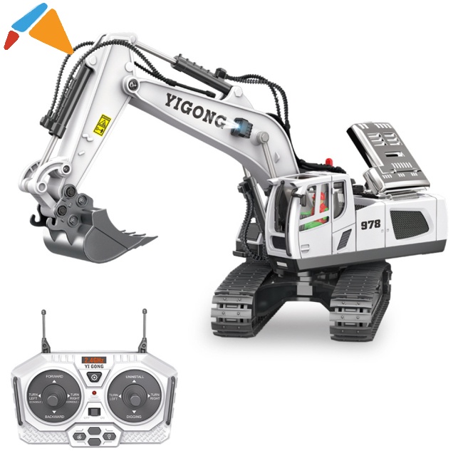 Xe Xúc Đất Đồ Chơi Điều Khiển Từ Xa Cho Trẻ Em