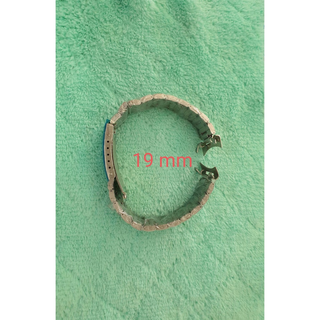 Dây thép đồng hồ đeo tay nam Seiko 5 size 19, 20mm