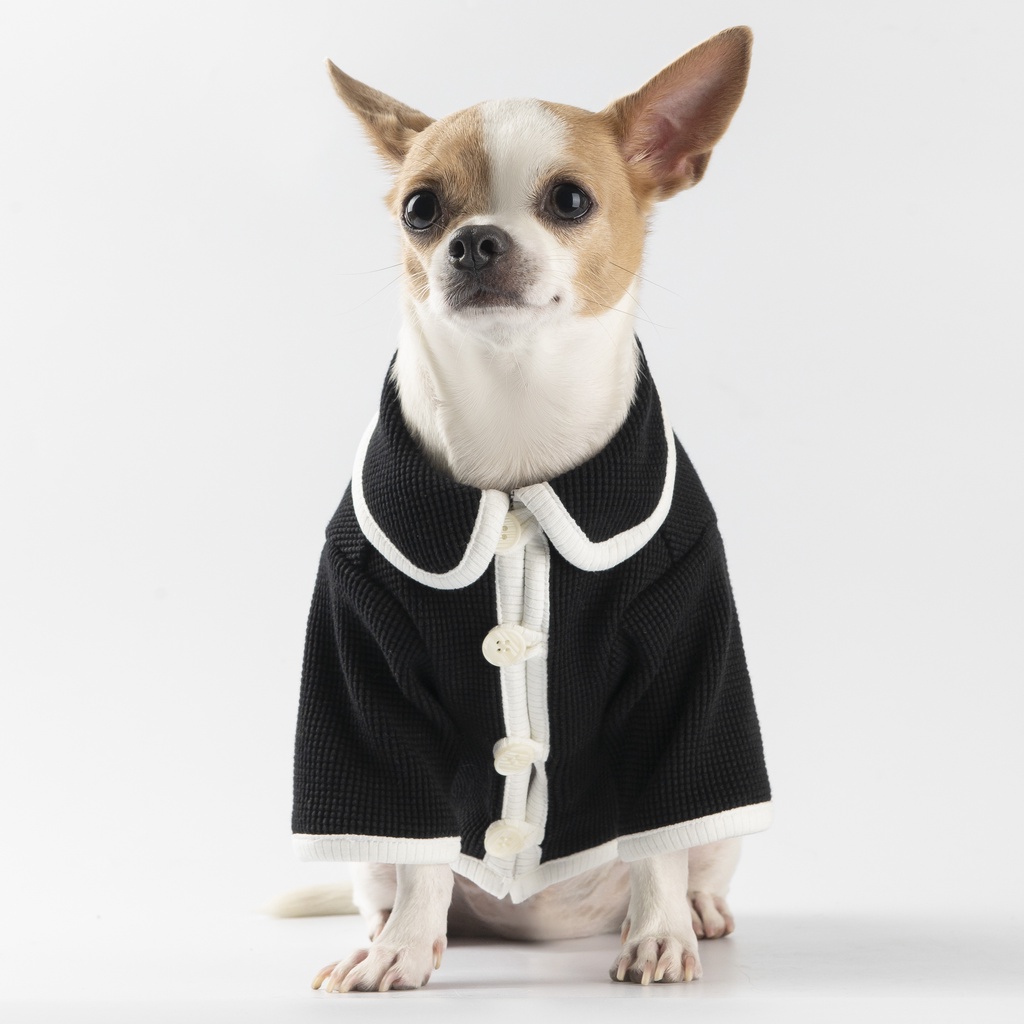 Áo khoác len mùa đông sành điệu cho chó mèo - SaboCoco