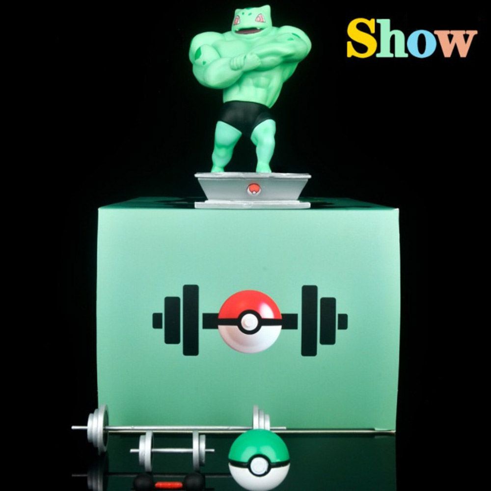 Mô hình nhân vật hoạt hình Pokemon cơ bắp độc đáo thời trang sáng tạo