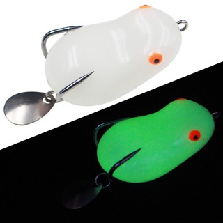 Mồi Câu Cá Giả Hình Ếch Sấm Sét Mềm 4cm / 7g