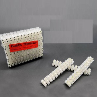 Domino nhựa trắng - Lốc 10 cây